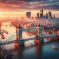 London\'s Tower bridge standing proud and iconic