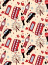 London seamless pattern