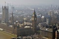 London seen from the London Eye Royalty Free Stock Photo