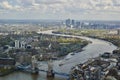 London Skyline Thames Looking East from the Shard