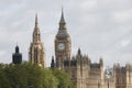 London skyline, Big Ben and Central Tower Royalty Free Stock Photo