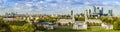 London skyline form Greenwich park