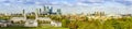 London skyline form Greenwich park Royalty Free Stock Photo