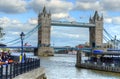 London Skyline landscape with Big Ben, Palace of Westminster, London Eye, Westminster Bridge, River Thames, London, England, UK Royalty Free Stock Photo