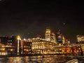 London skyline at night Royalty Free Stock Photo