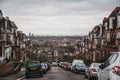 London skyline seen from Muswell Hill, London, UK Royalty Free Stock Photo