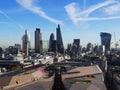 London Skyscraper Skyline from St. Paul's