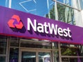 National Westminster Bank, commonly known as NatWest. London UK.
