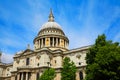 London St Paul Pauls Cathedral in England Royalty Free Stock Photo