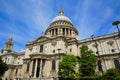 London St Paul Pauls Cathedral in England Royalty Free Stock Photo