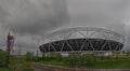 The London Stadium at Queen Elizabeth Olympic Park in Stratford, London