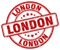 London stamp Royalty Free Stock Photo