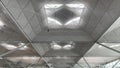 London Stansted Airport roof Royalty Free Stock Photo