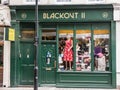 London storefront, Blackout II vintage clothing, Covent Garden