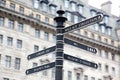 London Street Signpost