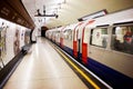 London subway stopped Royalty Free Stock Photo