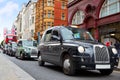 London Taxi at Oxford Street W1 Westminster