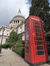 London telephone box Royalty Free Stock Photo