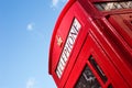 London telephone box Royalty Free Stock Photo