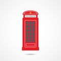 London telephone box Royalty Free Stock Photo