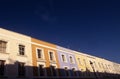 London terraced houses.