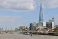 London, Thames river and the Shard skyscraper