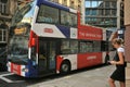 London touristic bus in the city center , England