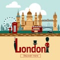 London Touristic Poster