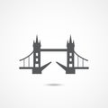 London Tower Bridge icon