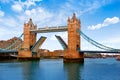 London Tower Bridge over Thames river Royalty Free Stock Photo