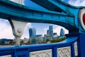 London Tower Bridge over Thames river Royalty Free Stock Photo