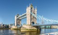 The london Tower bridge at sunrise Royalty Free Stock Photo