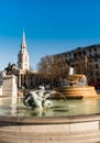 London - Trafalgar Square - the heart of the capital city