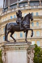 London Trafalgar Square King Charles I Royalty Free Stock Photo