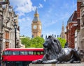 London Trafalgar Square in UK