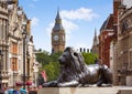 London Trafalgar Square in UK Royalty Free Stock Photo