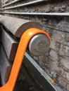 London transport bench detail