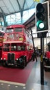 London transport museum - english double decker Royalty Free Stock Photo