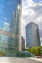 London tube, Canary Wharf station, Royalty Free Stock Photo