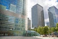 London tube, Canary Wharf station, Royalty Free Stock Photo