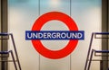 London tube sign Royalty Free Stock Photo