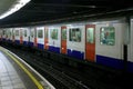 London - The tube (U Train) Royalty Free Stock Photo