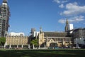 London, U.K., August 22, 2019 - Big Ben under construction, London Royalty Free Stock Photo