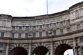 Admiralty Arch from Trafalgar Square to The Mall. Whitehall, London, United Kingdom.