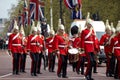 London, UK - April 16, 2011: Change of the Royal Guard ceremony