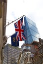 LONDON, UK - APRIL 24, 2014: City of London one of the leading centres of global finance, headquarters for leading banks