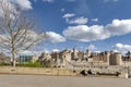 Royal Palace and Fortress of the Tower of London a historic castle and popular tourist attraction in central London, England Royalty Free Stock Photo