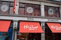 LONDON, UK - APRIL 10, 2016: the famous Hamley`s toy store.