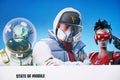 LONDON, UK - April 08, 2019 - Fortnite Video Game Screen. Fortnight Battle Royale online games from Epic Games