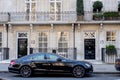 LONDON, UK - April, 14: Luxury black Mercedes